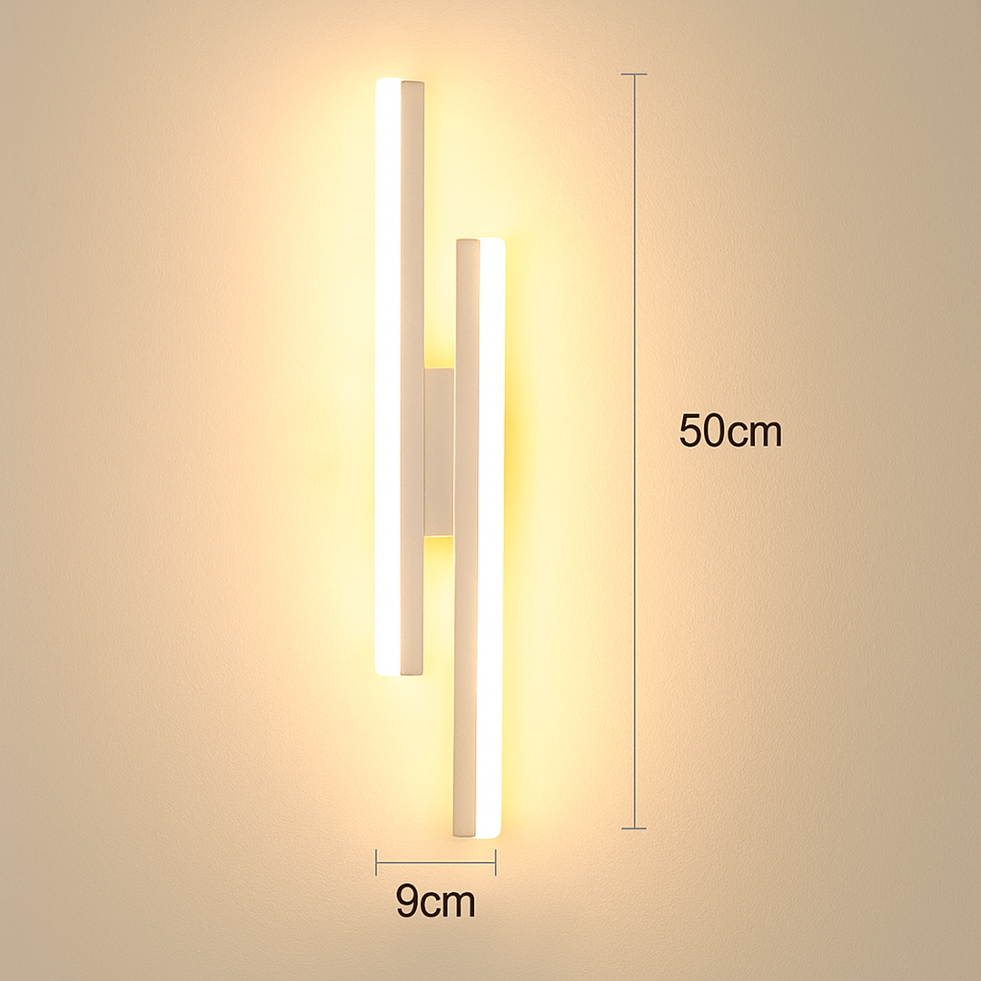 Nowoczesna Lampa Ścienna LED | Taśma LED