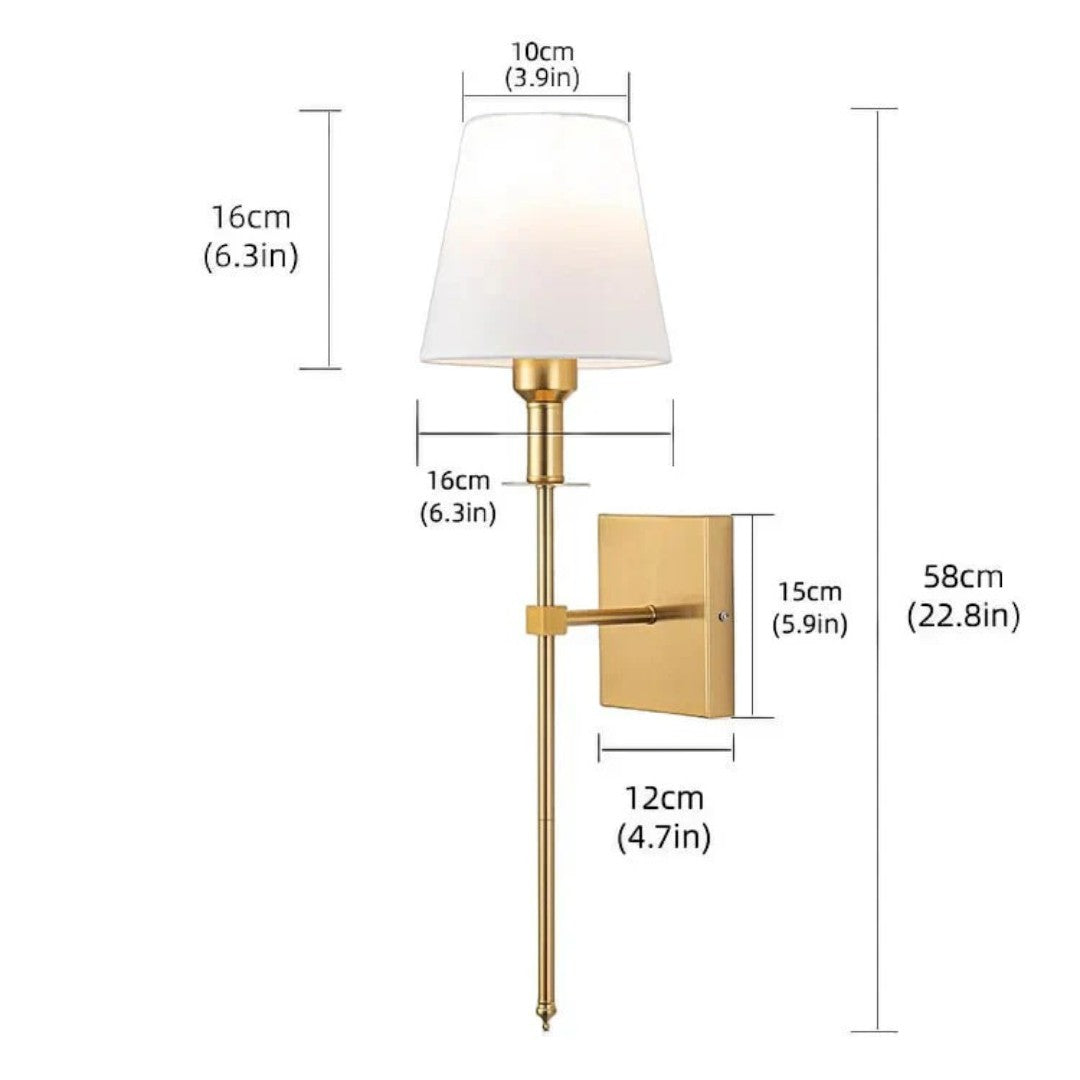 Dom Bezprzewodowa Lampa Ścienna | Ładowalna