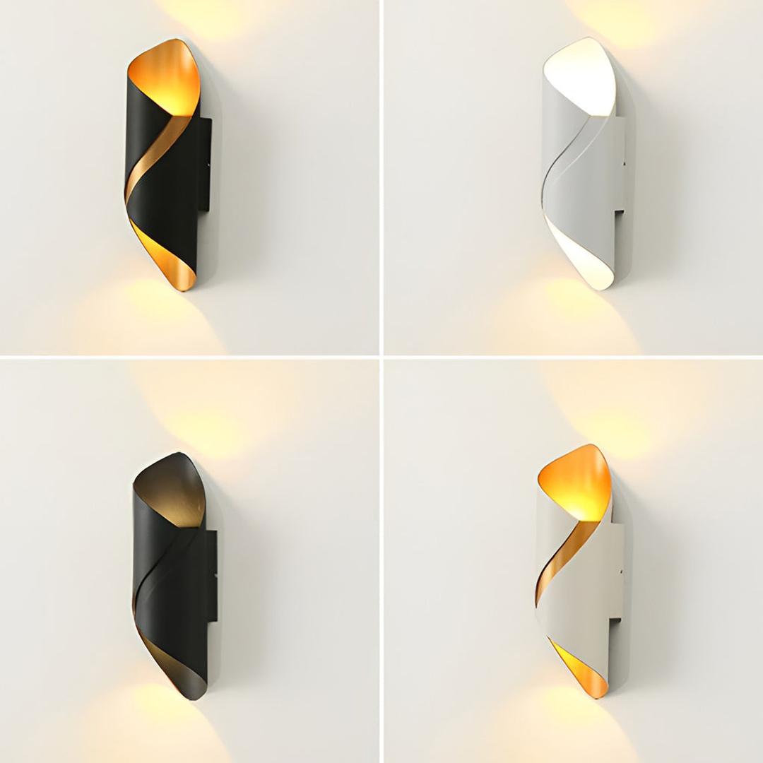 Aluminiowa Lampa Ścienna LED Do Nowoczesnego Oświetlenia – widok produktu 5 | Nuvira Home