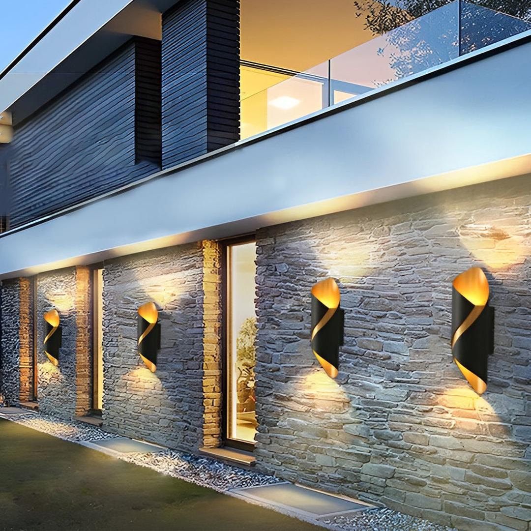 Aluminiowa Lampa Ścienna LED Do Nowoczesnego Oświetlenia – widok produktu 7 | Nuvira Home