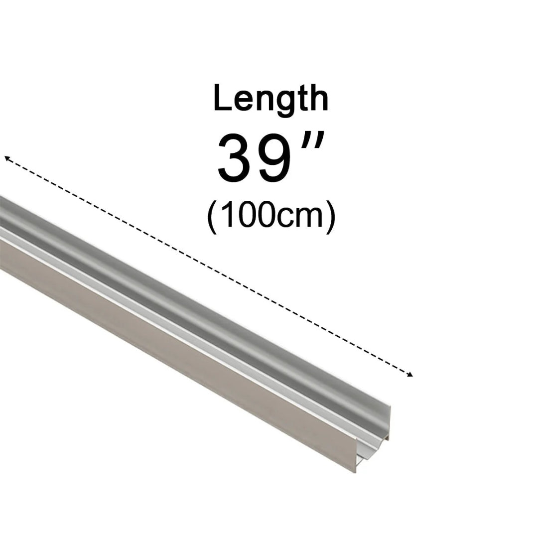 Aluminiowy klips montażowy do taśmy LED – widok produktu 5 | Nuvira Home