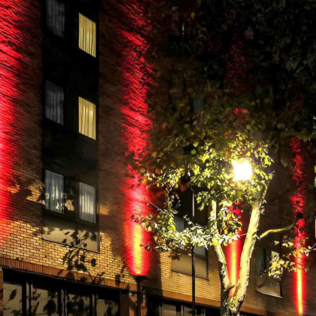 Architektoniczna zewnętrzna lampa ścienna LED – widok produktu 4 | Nuvira Home