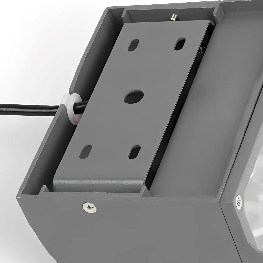Architektoniczna zewnętrzna lampa ścienna LED – widok produktu 19 | Nuvira Home