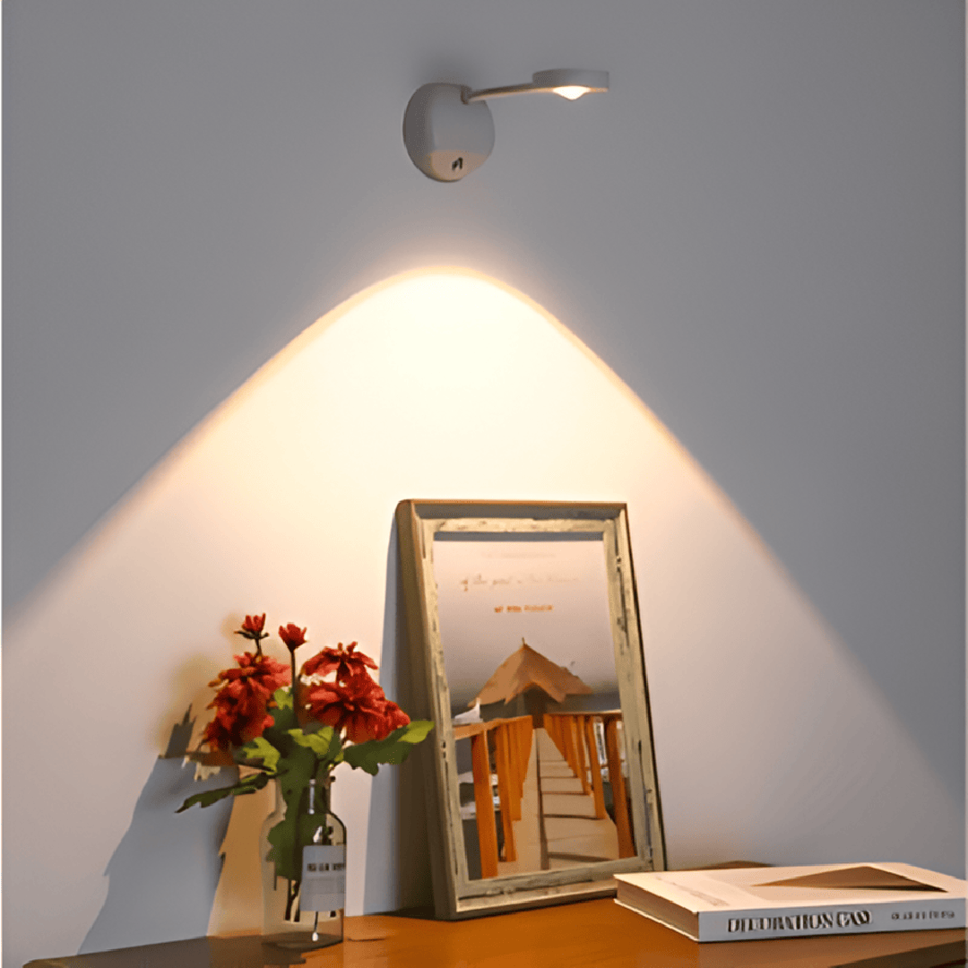 Bezprzewodowa Lampa Ścienna LED – Oświetlenie z Czujnikiem Ruchu – widok produktu 3 | Nuvira Home