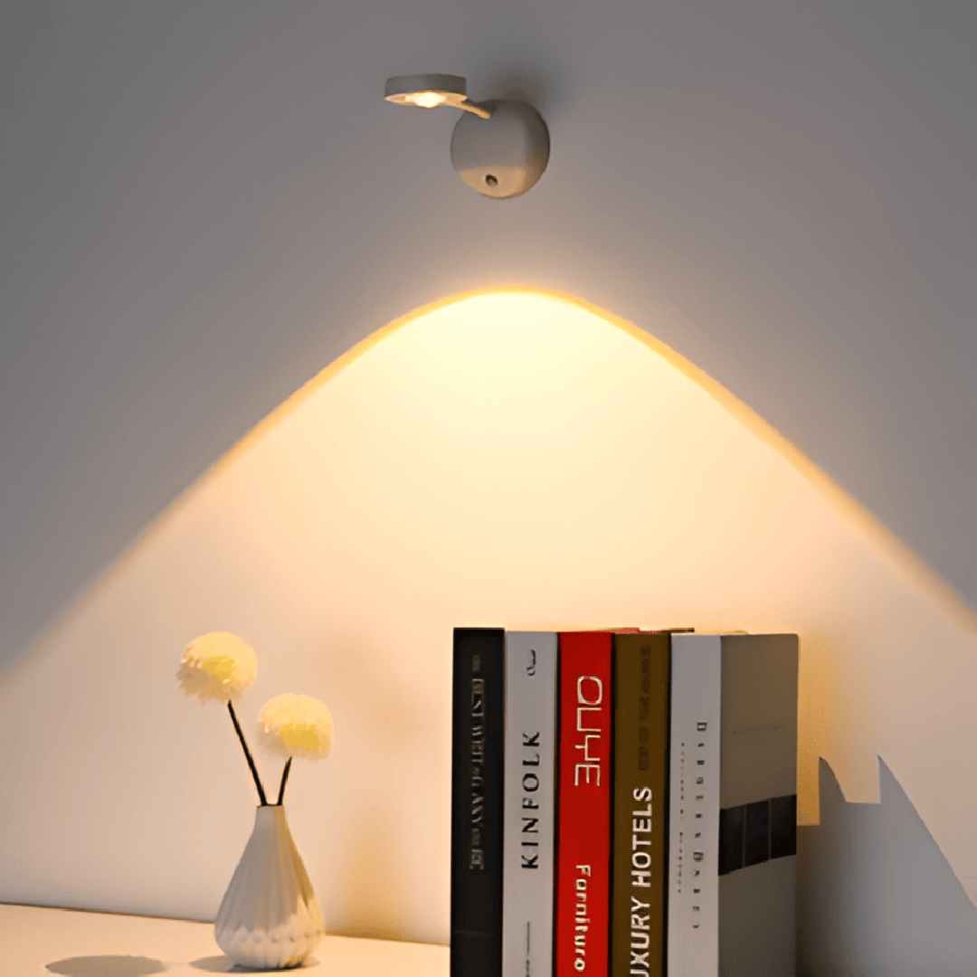 Bezprzewodowa Lampa Ścienna LED – Oświetlenie z Czujnikiem Ruchu – widok produktu 4 | Nuvira Home