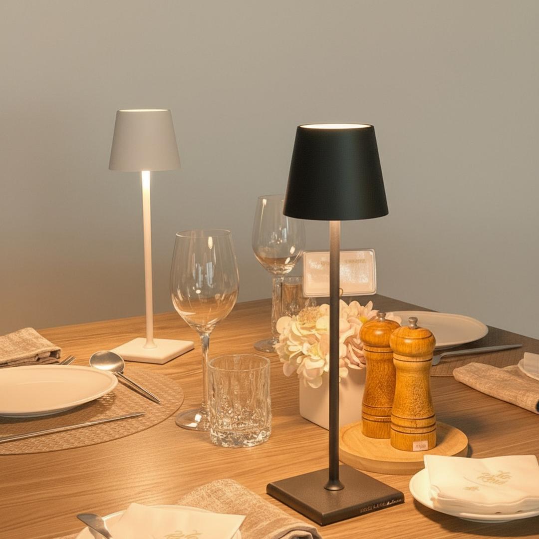 Bezprzewodowa Lampa Stołowa – Ładowalna – widok produktu 5 | Nuvira Home