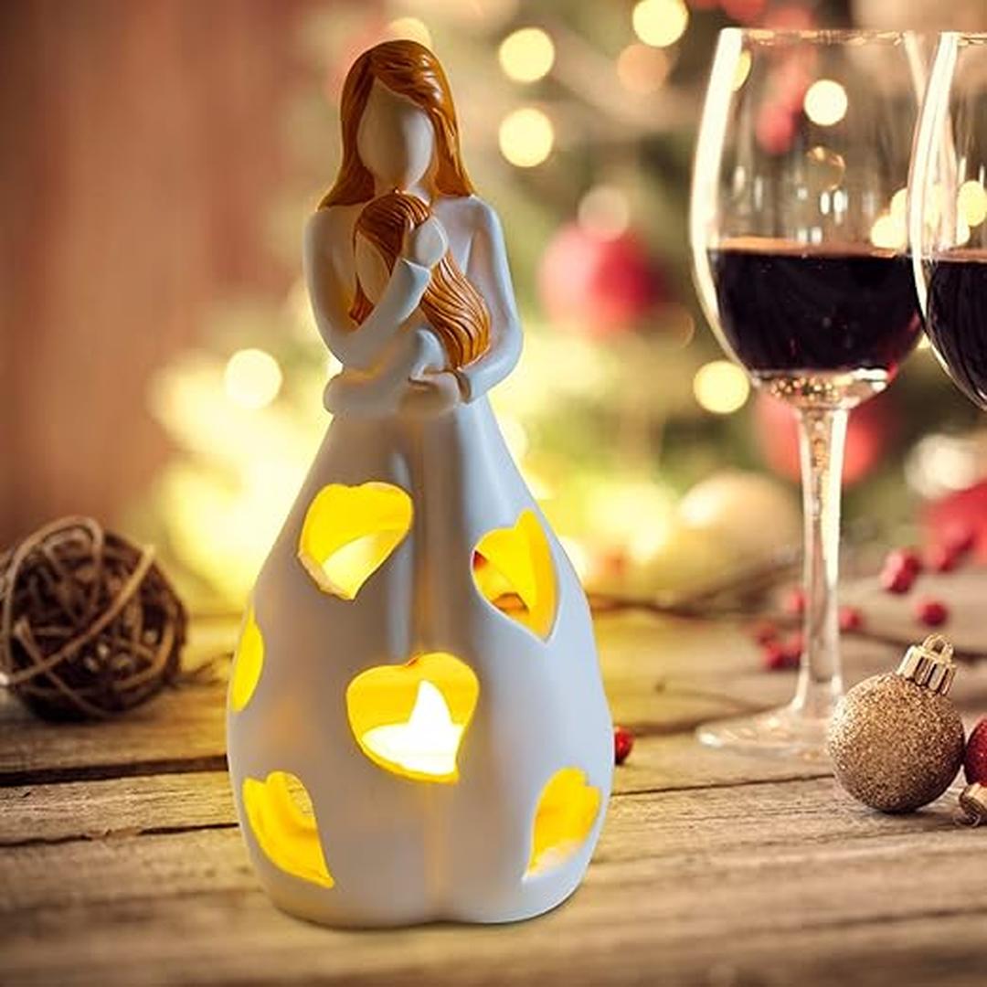 Ceramiczna Lampa Figurka „Love” – widok produktu 2 | Nuvira Home