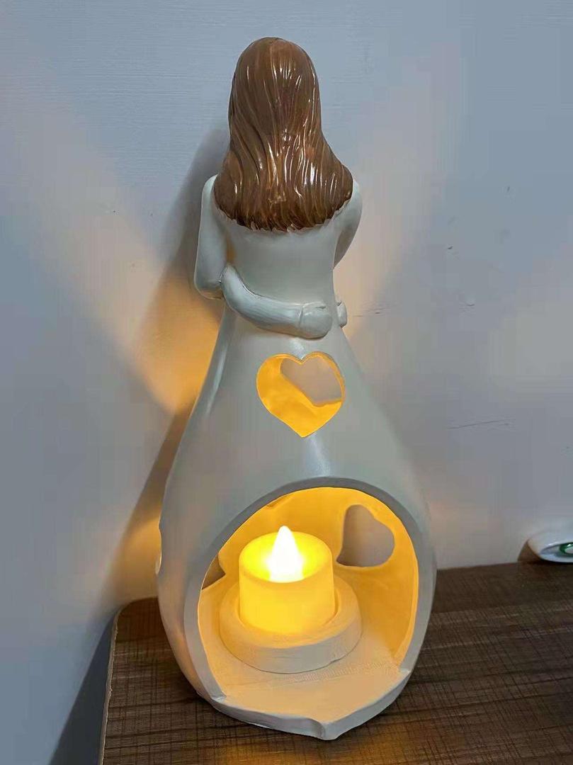 Ceramiczna Lampa Figurka „Love” – widok produktu 14 | Nuvira Home