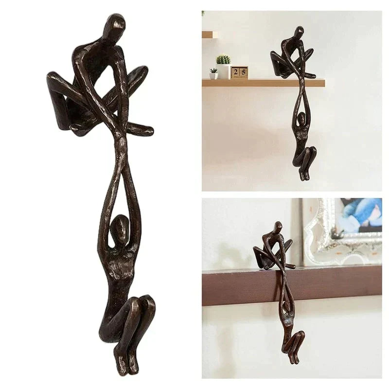 Dekoracyjna Figurka Miłość i Siła z Żywicy – widok produktu 9 | Nuvira Home