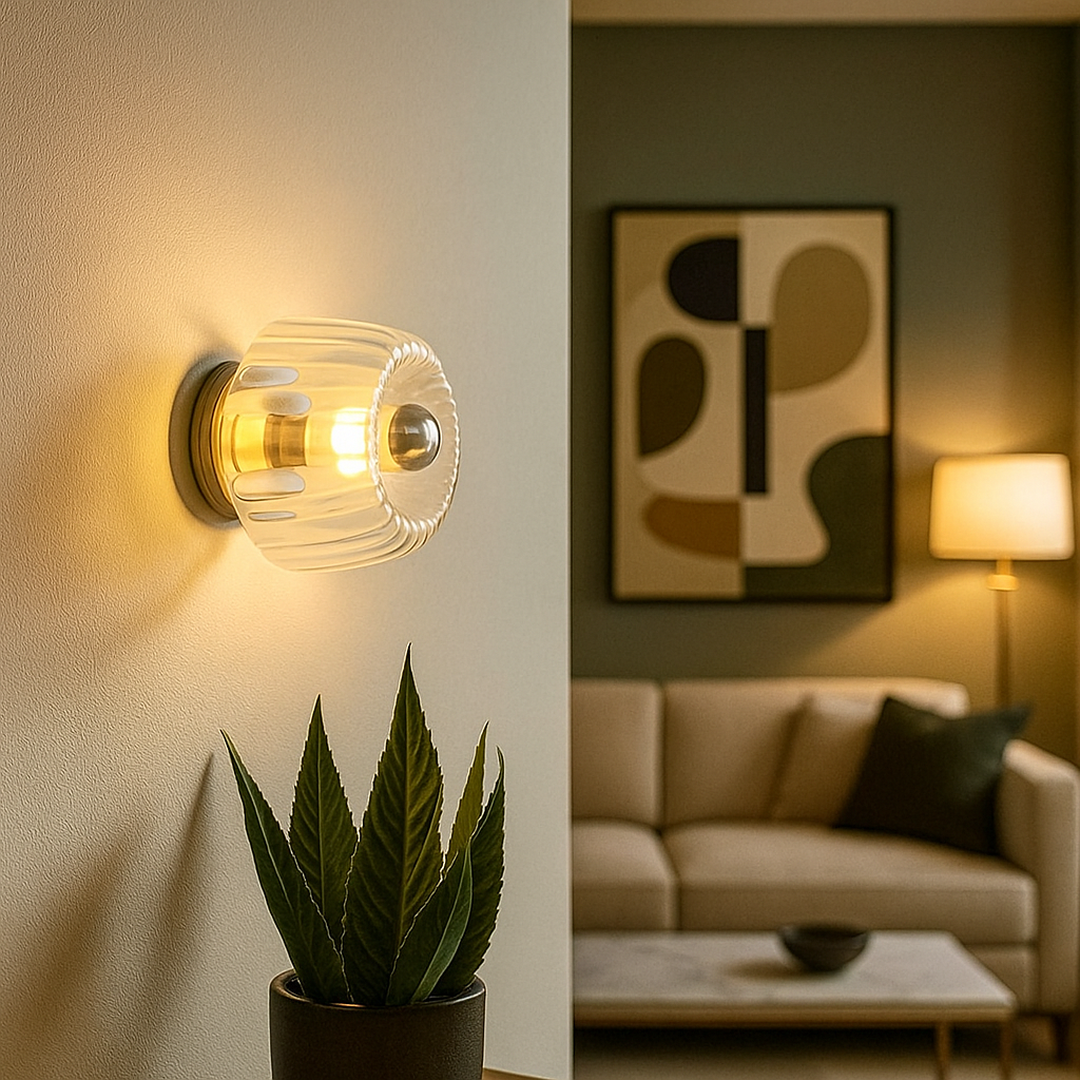 Dekoracyjna Lampa Ścienna – Styl Nordycki – widok produktu 3 | Nuvira Home