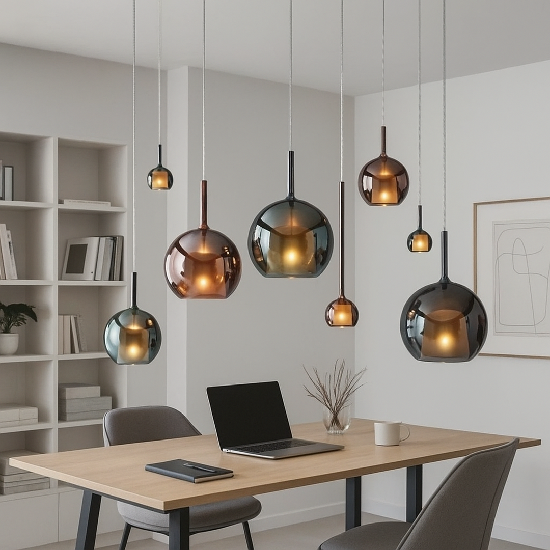 Dekoracyjna Skandynawska Lampa Wisząca – Nowoczesna – widok produktu 5 | Nuvira Home
