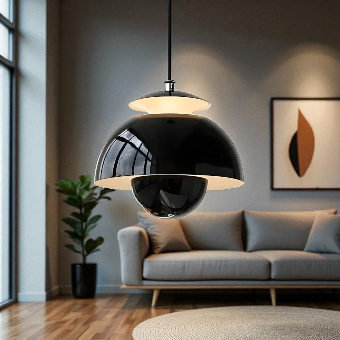 Dom Lampa Wisząca LED – Skandynawska Nowoczesna – widok produktu 5 | Nuvira Home