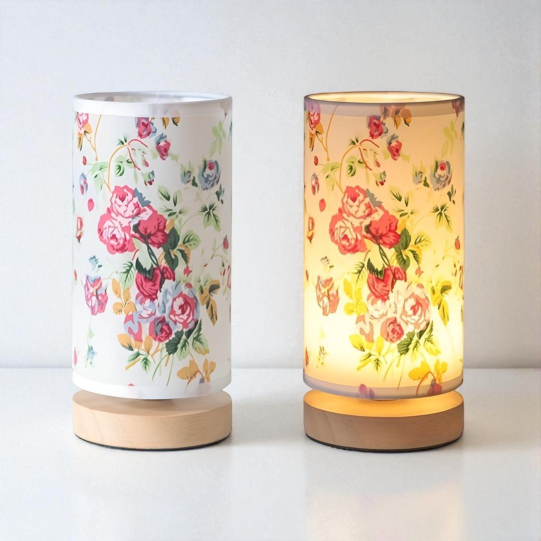 Drewniana Lampa Nocna – Kojący Akcent – widok produktu 5 | Nuvira Home