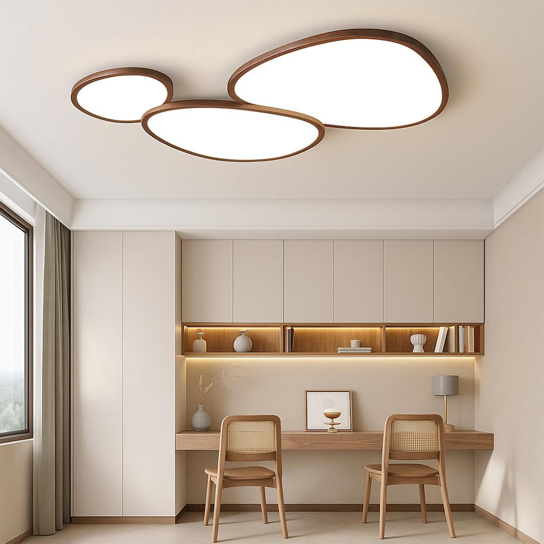 Drewniana Lampa Sufitowa LED – widok produktu 5 | Nuvira Home