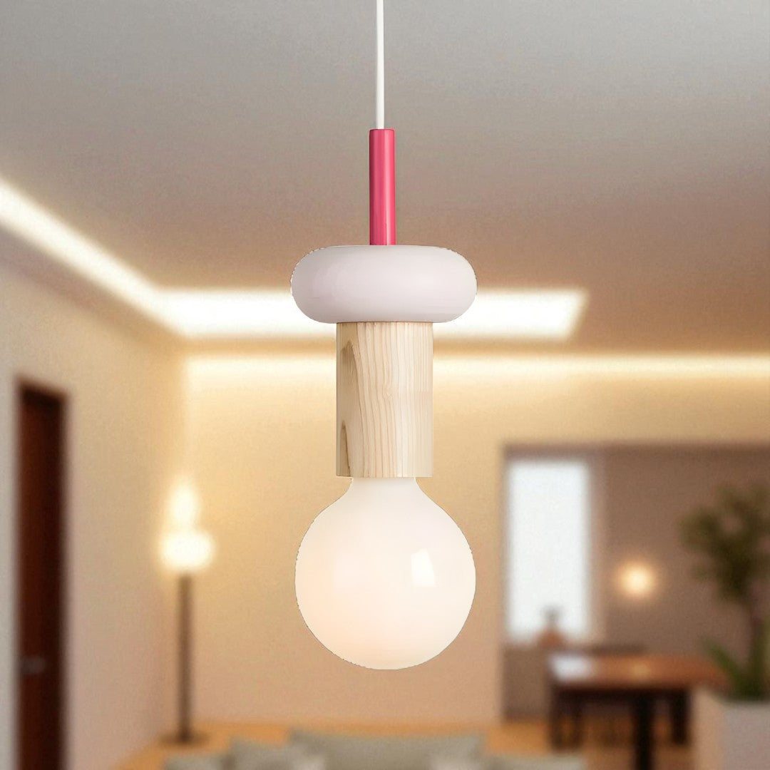 Geometryczny Żyrandol – Lampa Sufitowa LED – widok produktu 1 | Nuvira Home