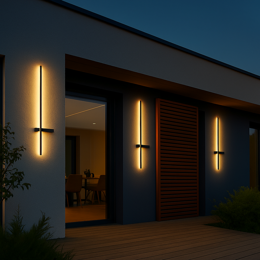 Kinkiet kolumnowy – Lampa zewnętrzna LED – widok produktu 1 | Nuvira Home