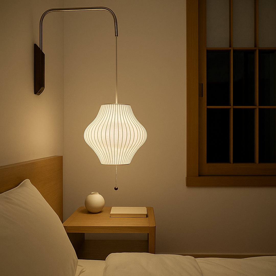 Kinkiet w stylu Mid-Century – Do dekoracji sypialni – widok produktu 10 | Nuvira Home