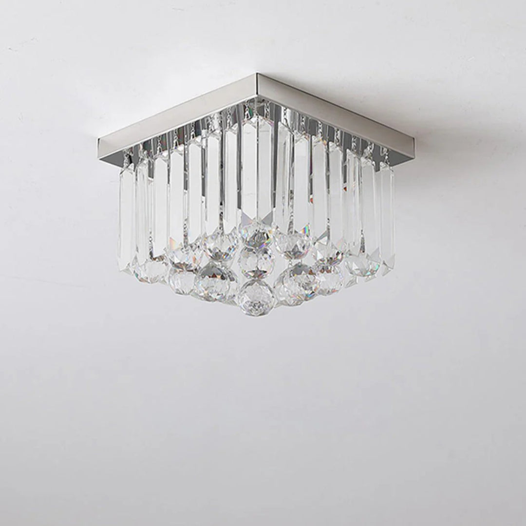 Klasyczna kryształowa lampa sufitowa – widok produktu 23 | Nuvira Home