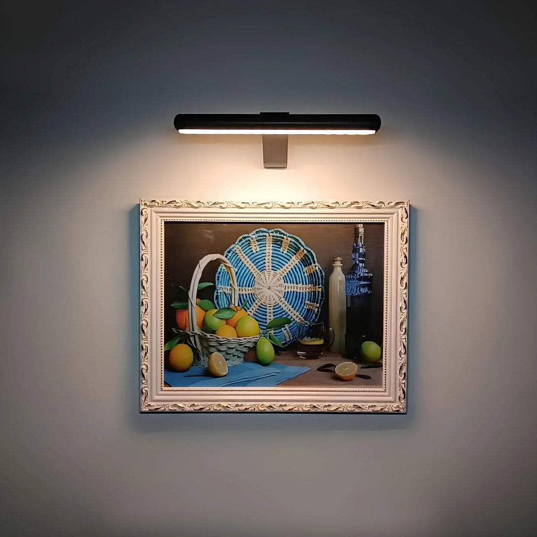 Klasyczna liniowa lampa LED do obrazów – widok produktu 7 | Nuvira Home
