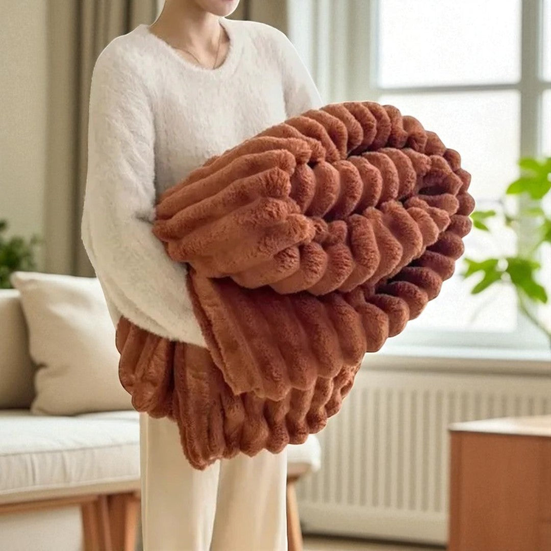 Koc Z Pasami Do Salonu – Plusz – widok produktu 13 | Nuvira Home