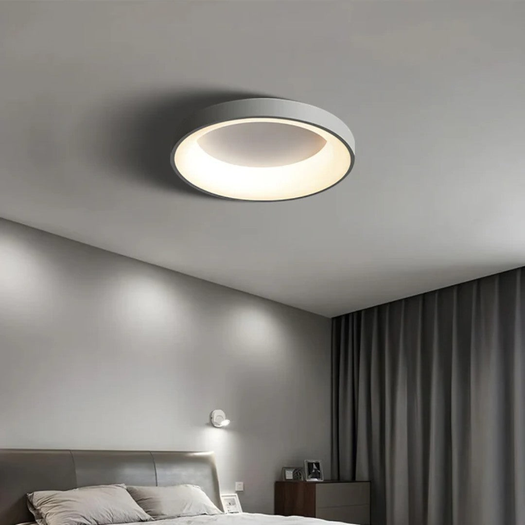 Kreatywna Kolorowa Lampa Sufitowa z Prostym Oświetleniem LED – widok produktu 28 | Nuvira Home
