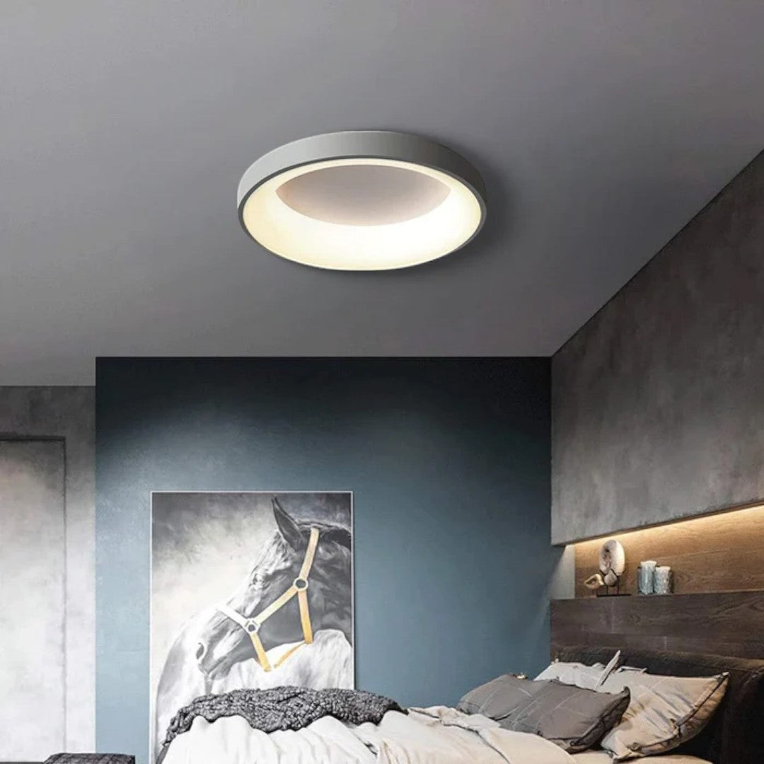 Kreatywna Kolorowa Lampa Sufitowa z Prostym Oświetleniem LED – widok produktu 31 | Nuvira Home