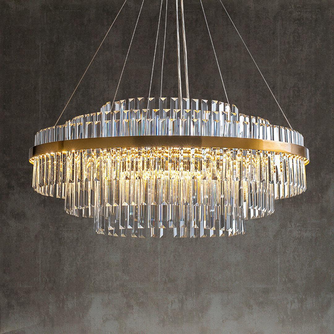 Kryształowy Żyrandol LED – widok produktu 5 | Nuvira Home