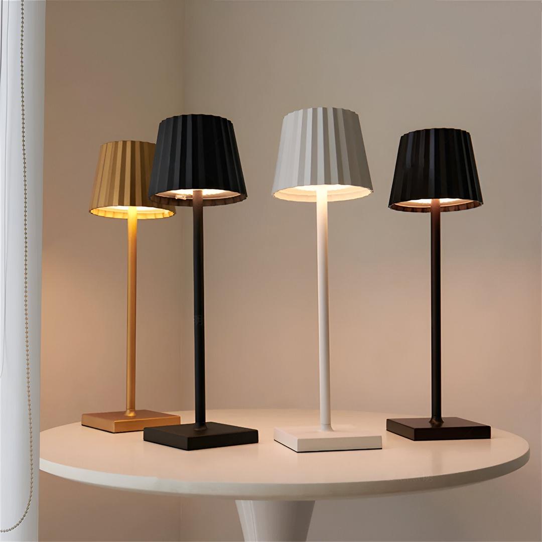 Ładowalna Lampa Stołowa LED – Bezprzewodowa – widok produktu 9 | Nuvira Home