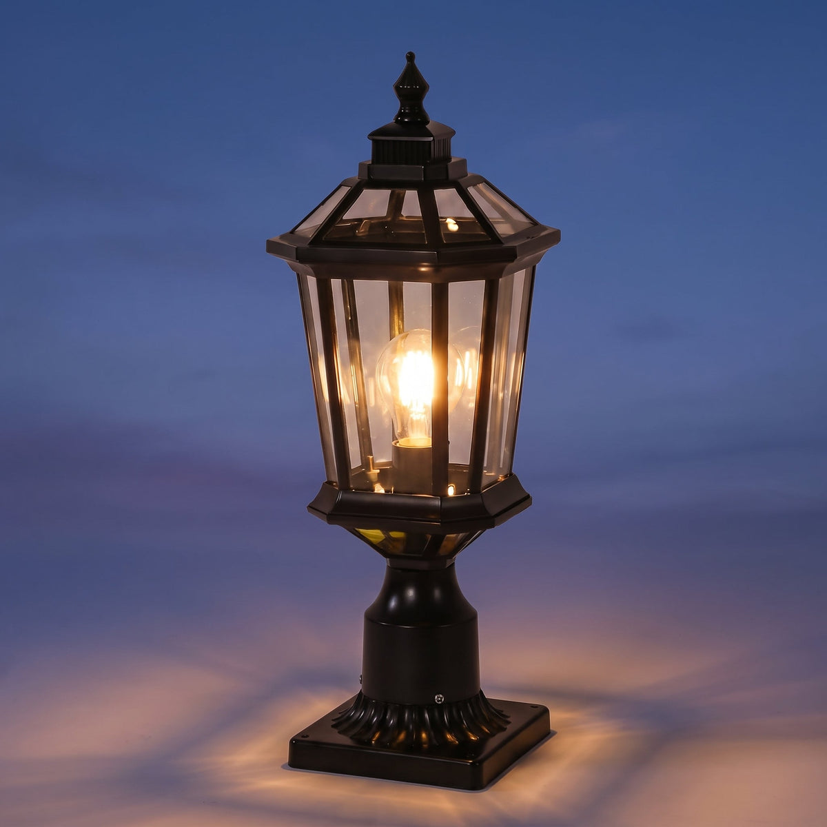 Lampa Ogrodowa na Słupek z Pilotem – widok produktu 2 | Nuvira Home