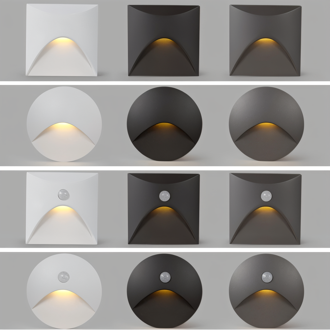 Lampa Ścienna LED IP65 – Czujnik Ruchu – widok produktu 3 | Nuvira Home