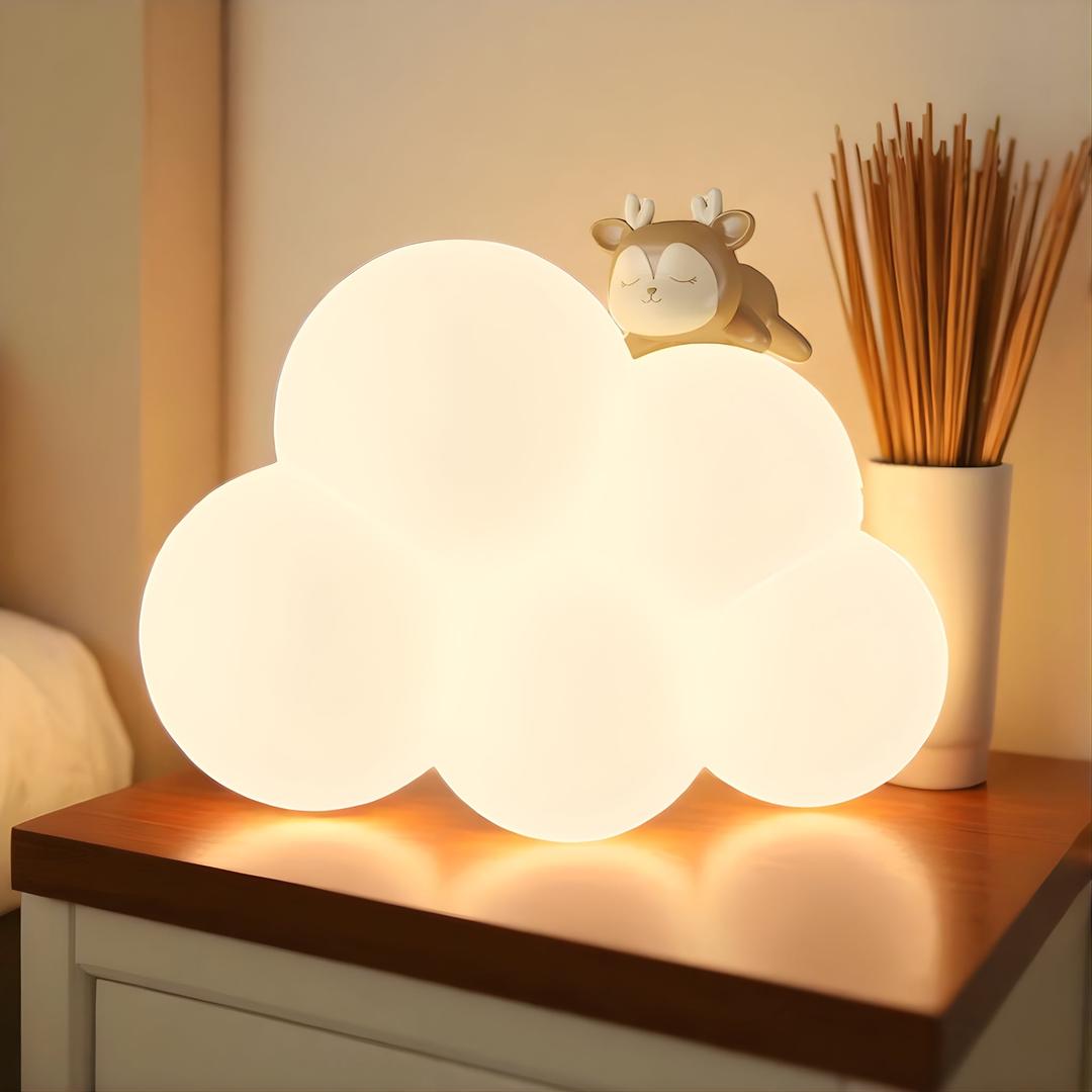 Lampa Ścienna LED W Kształcie Chmury – Artystyczny Urok – widok produktu 9 | Nuvira Home
