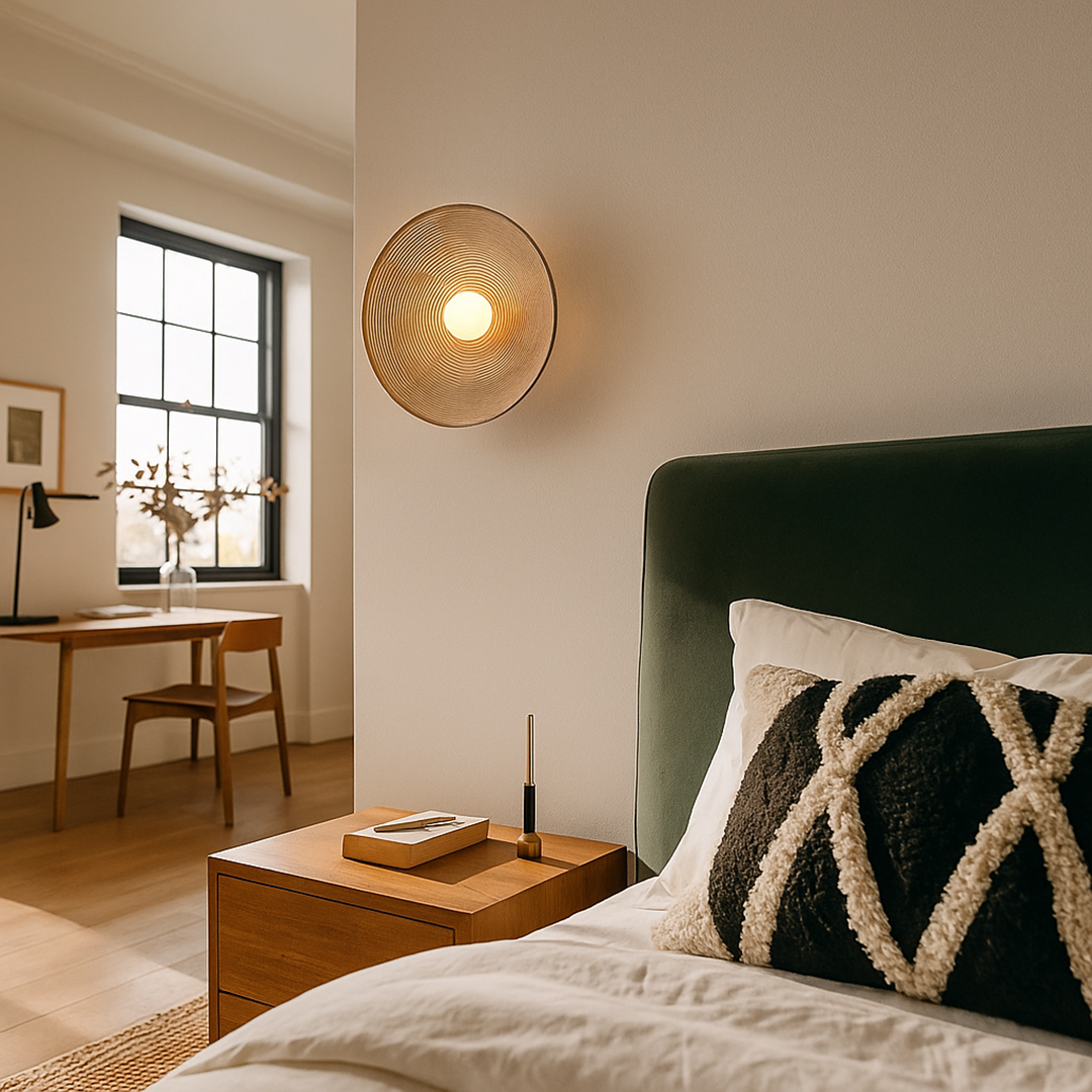 Lampa Ścienna Z Japandi Elegancją – Nowoczesna – widok produktu 2 | Nuvira Home
