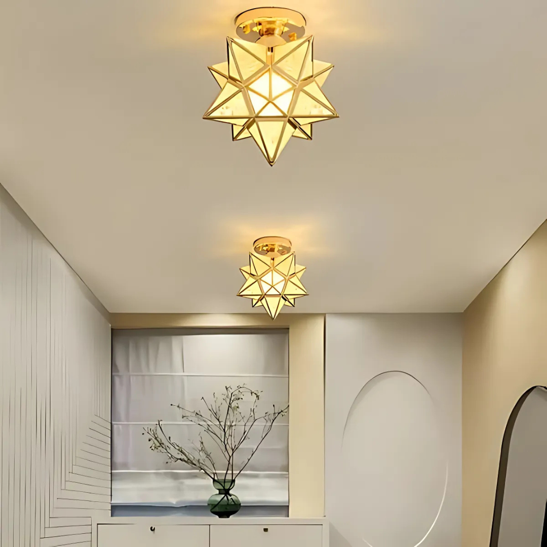 Lampa Sufitowa LED z Efektem Gwiaździstego Nieba – Nowoczesny Design – widok produktu 2 | Nuvira Home