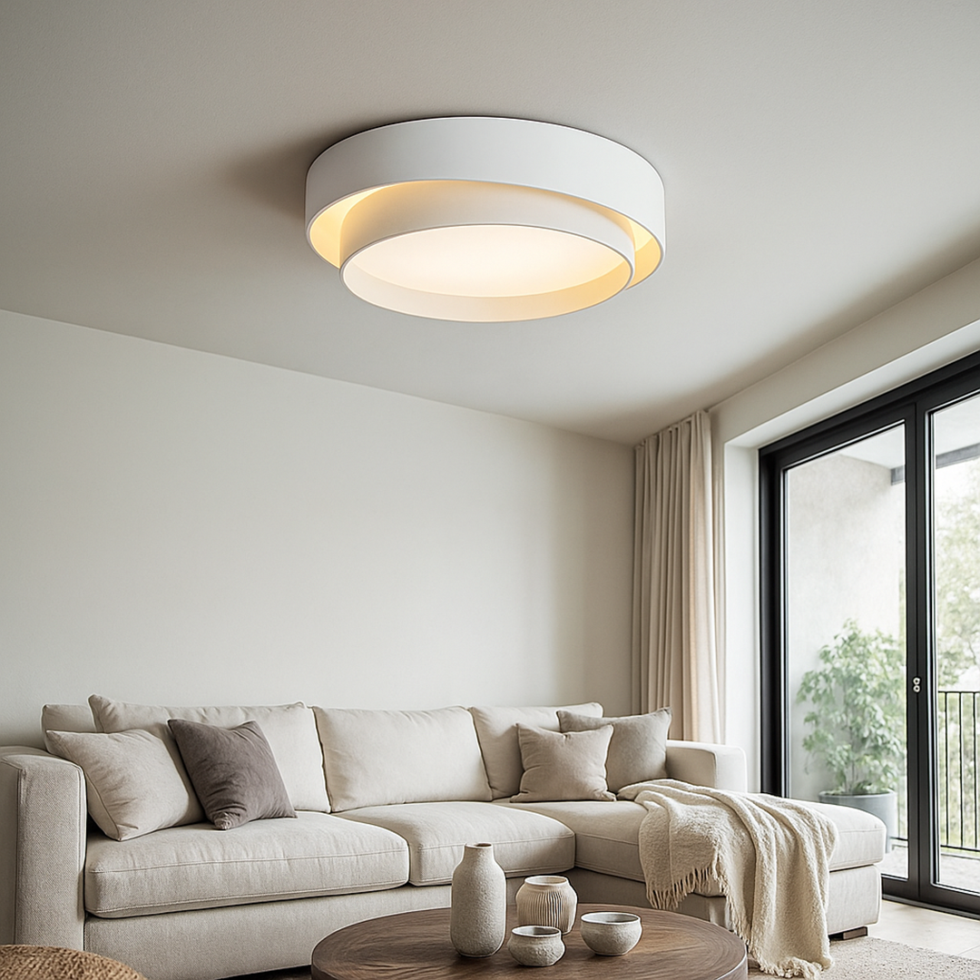 Lampa Sufitowa Natynkowa – Do Sypialni – widok produktu 2 | Nuvira Home