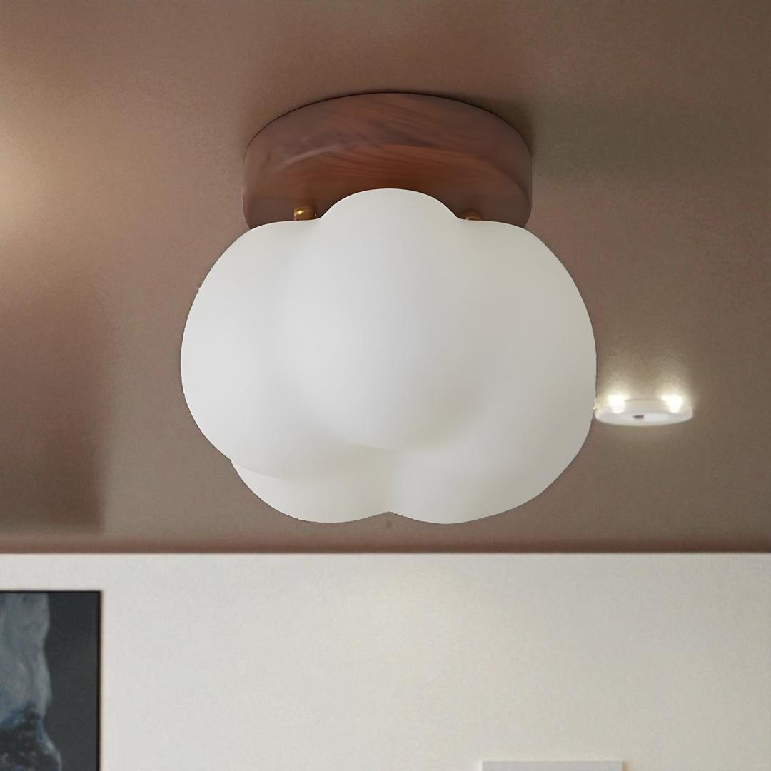 Lampa Sufitowa W Kształcie Dyni – Do Sypialni – widok produktu 9 | Nuvira Home