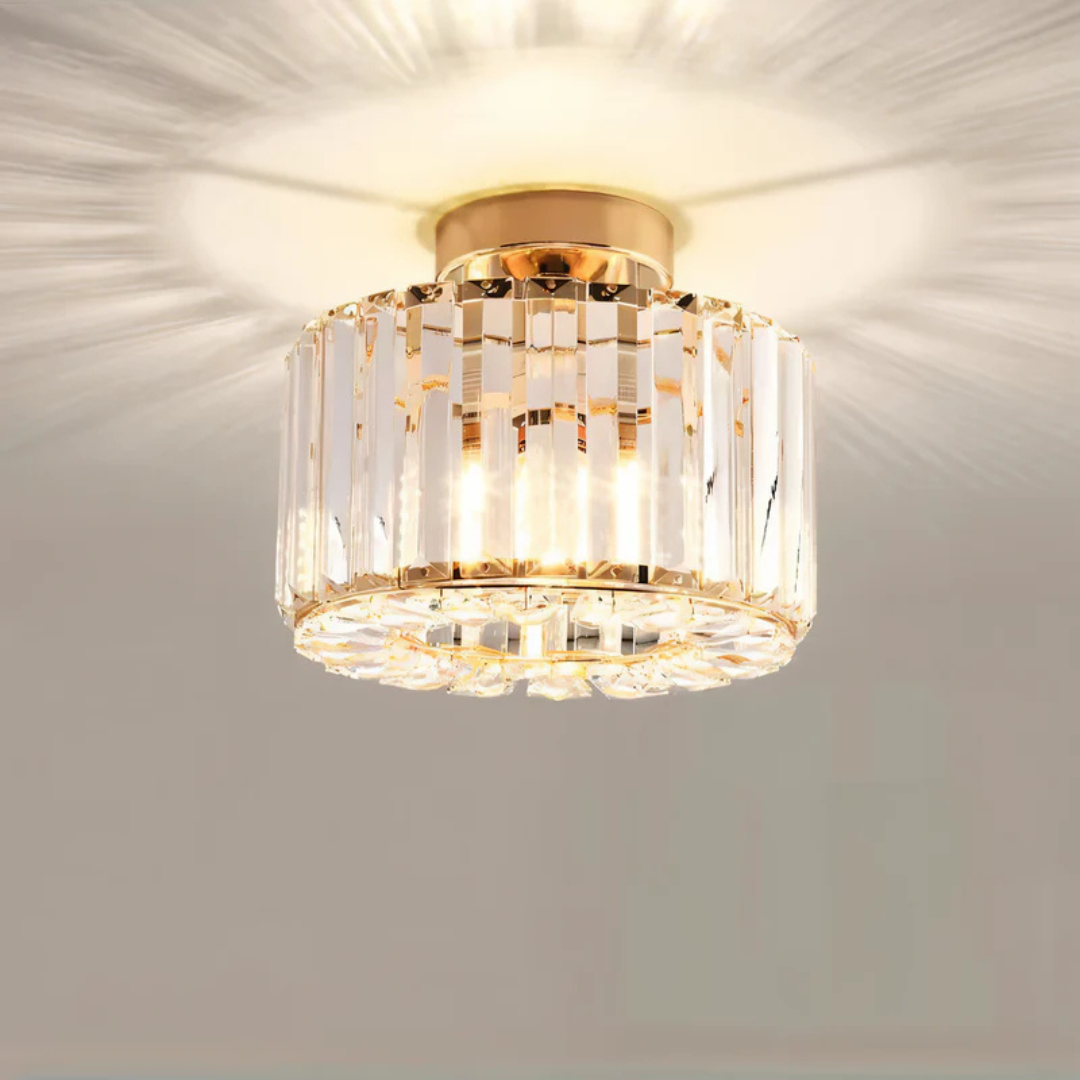 Lampa Sufitowa z Kryształami – Luksusowe Oświetlenie do Wnętrz – widok produktu 6 | Nuvira Home