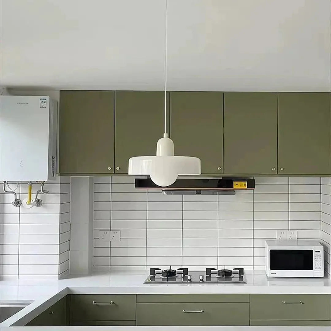 Lampa Wisząca Bauhaus – Szklany Artystyczny Design – widok produktu 7 | Nuvira Home