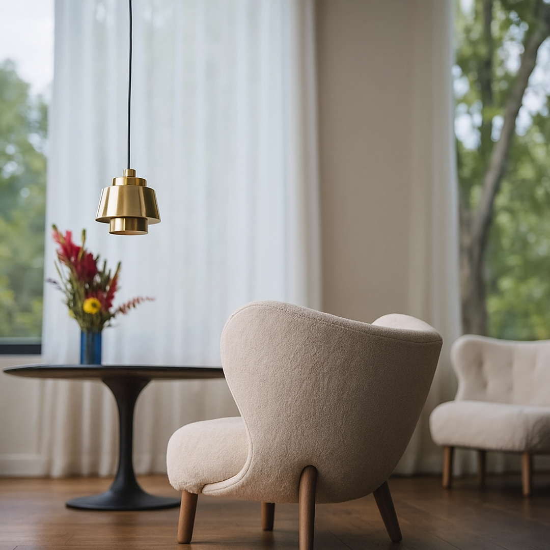 Lampa Wisząca Do Sypialni – Ponadczasowy Design – widok produktu 5 | Nuvira Home
