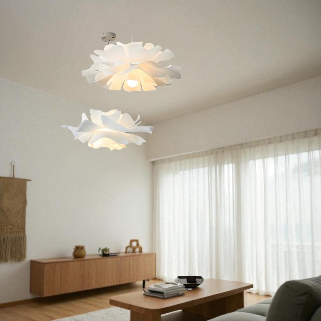 Lampa Wisząca Inspirowana Kwiatami – Styl Japandi – widok produktu 5 | Nuvira Home