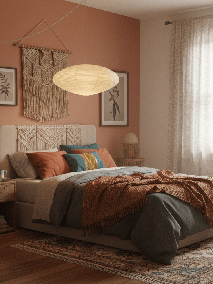 Lampa Wisząca z Papieru Washi – widok produktu 6 | Nuvira Home