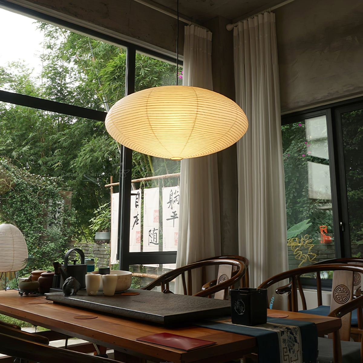 Lampa Wisząca z Papieru Washi – widok produktu 17 | Nuvira Home
