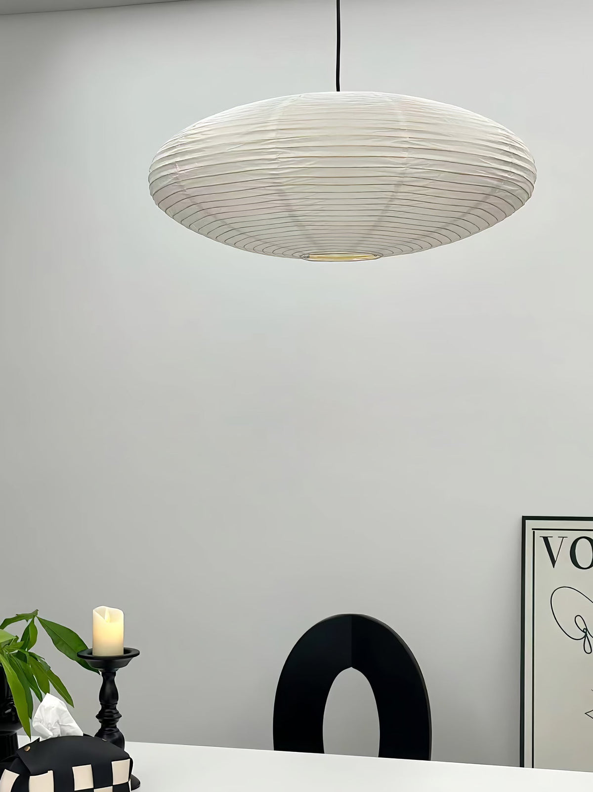 Lampa Wisząca z Papieru Washi – widok produktu 43 | Nuvira Home