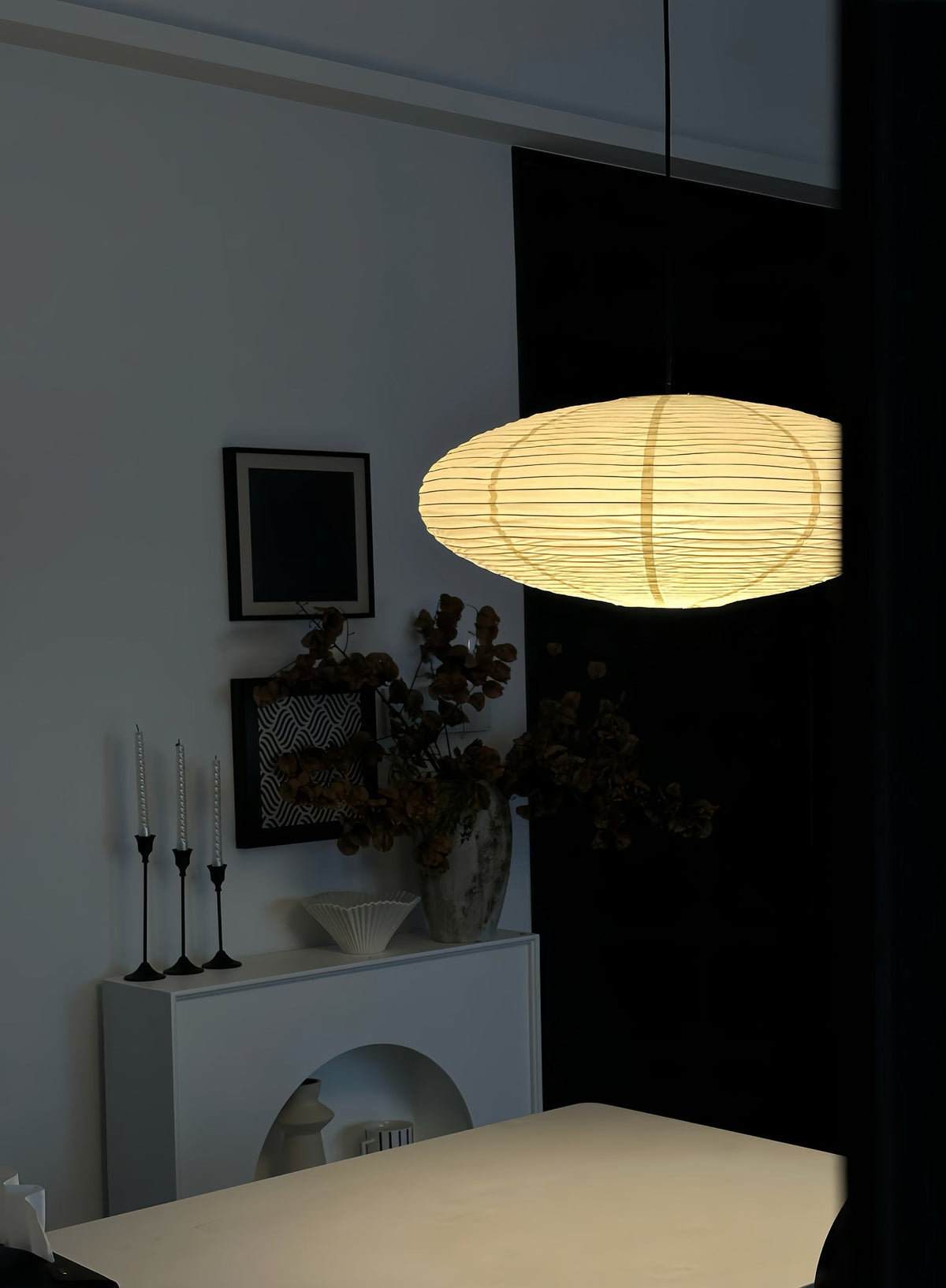 Lampa Wisząca z Papieru Washi – widok produktu 47 | Nuvira Home