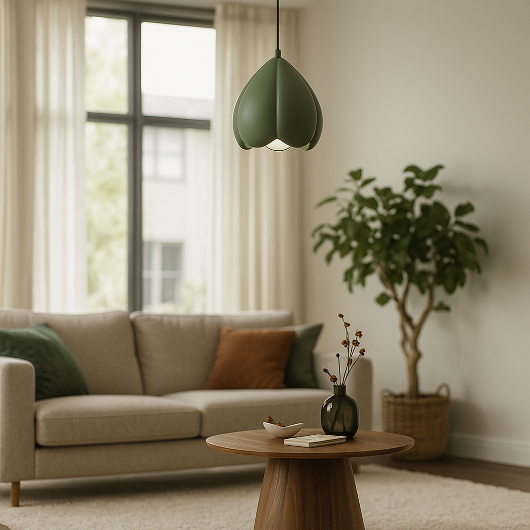 Lampa Wisząca W Kształcie Płatka – Nowoczesna – widok produktu 5 | Nuvira Home