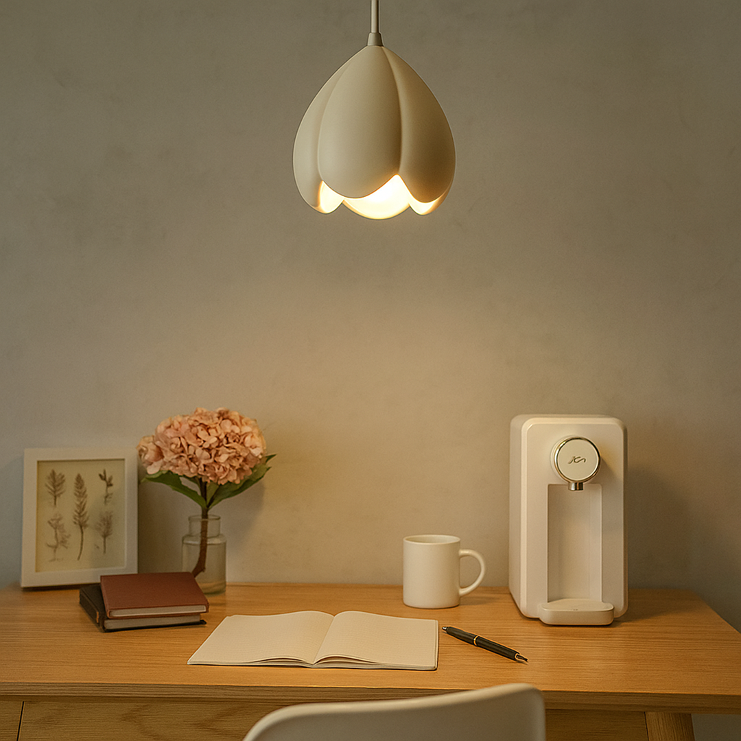 Lampa Wisząca W Kształcie Płatka – Nowoczesna – widok produktu 7 | Nuvira Home