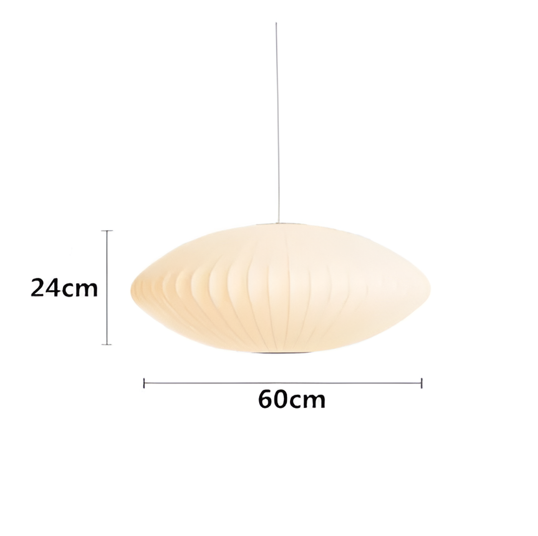 Lampa Wisząca z Tkaniny – Design Bubble – widok produktu 10 | Nuvira Home