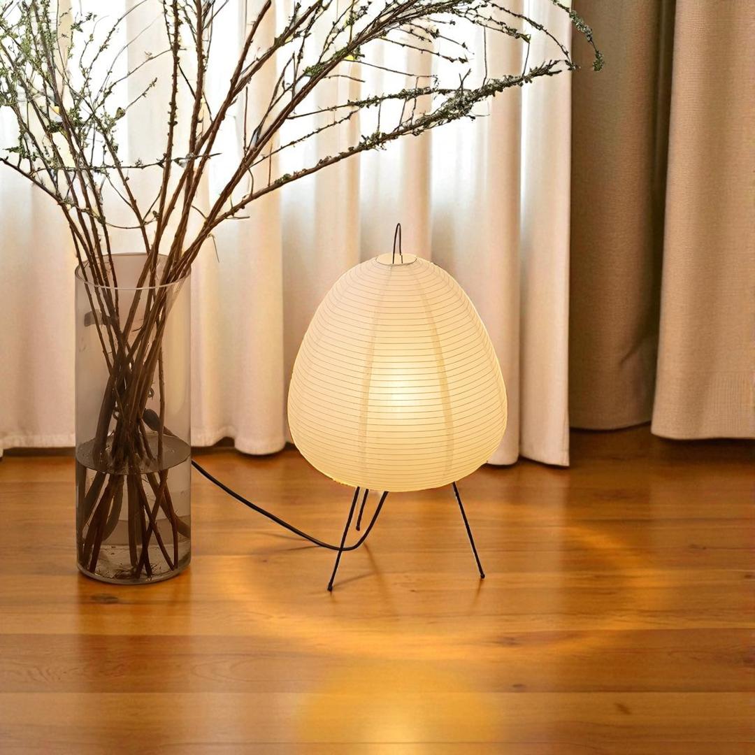 Lampa Z Papieru Ryżowego Do Dekoracji Nastrojowej – Japońska – widok produktu 1 | Nuvira Home