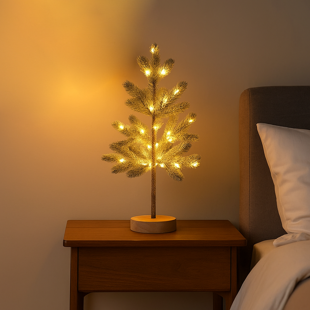 Lampka Nocna Choinka – Symulacja Dekoracyjna – widok produktu 4 | Nuvira Home
