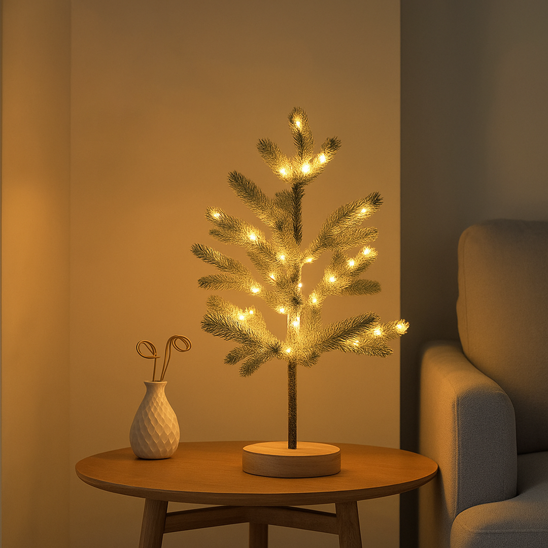 Lampka Nocna Choinka – Symulacja Dekoracyjna – widok produktu 6 | Nuvira Home