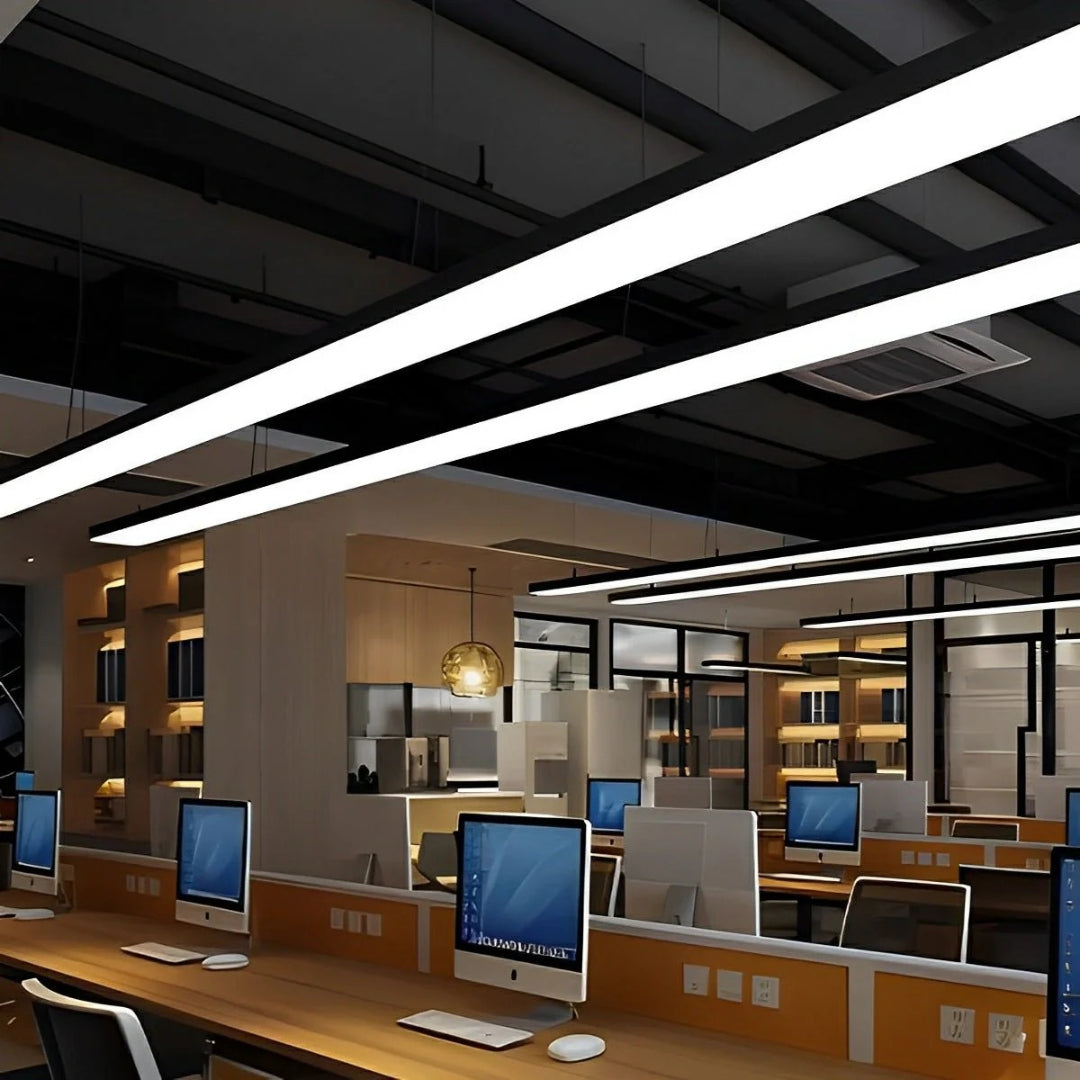 Liniowa biurowa lampa wisząca LED – widok produktu 5 | Nuvira Home